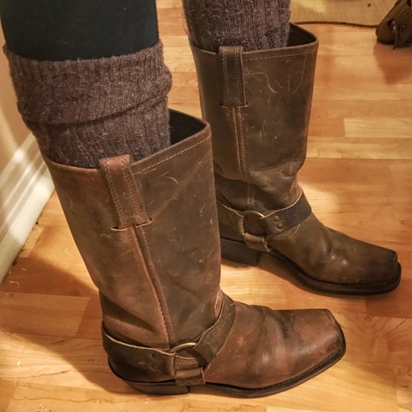 Frye harness boots size 7 - Picture 3 of 4